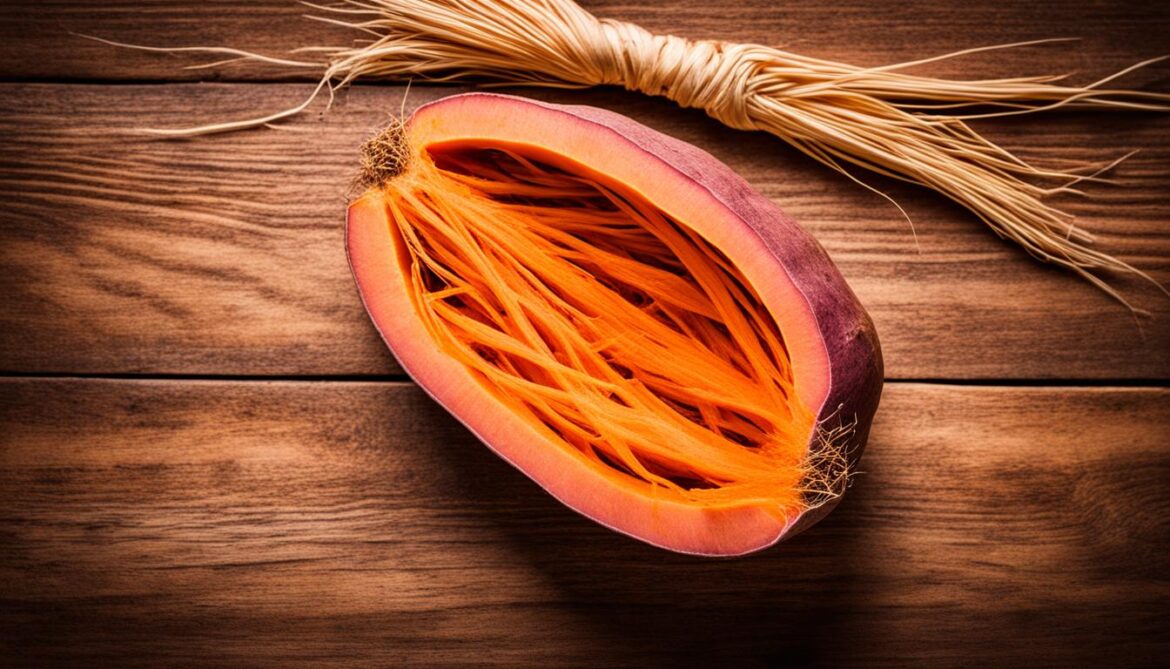 fiber in sweet potato