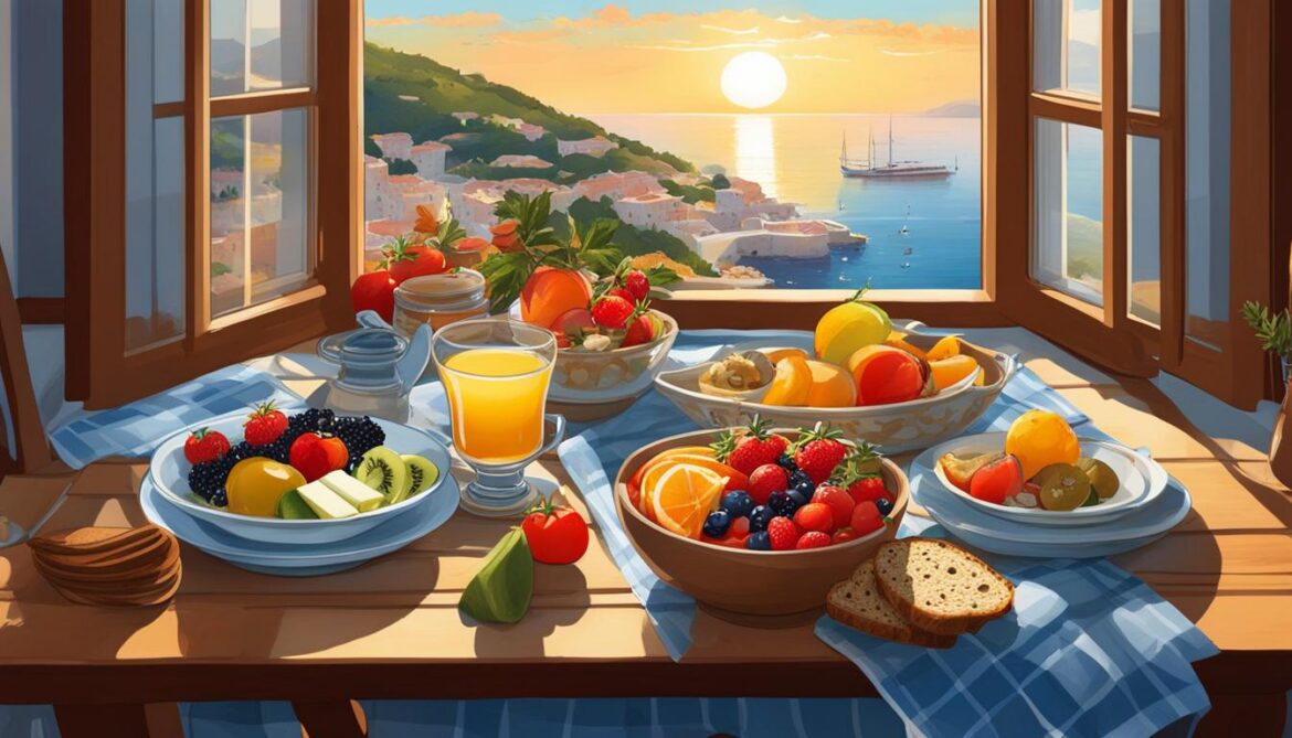 mediterranean diet breakfast