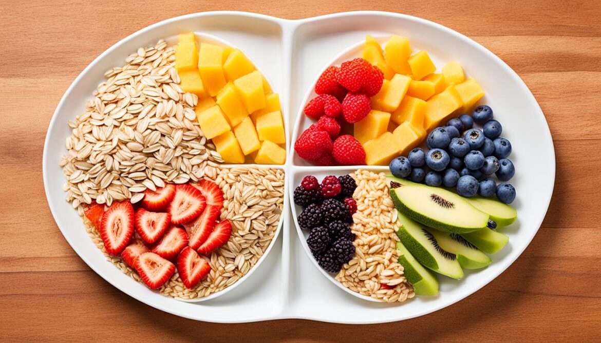 soluble and insoluble fiber food