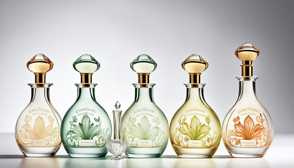 Personalized perfume bottles