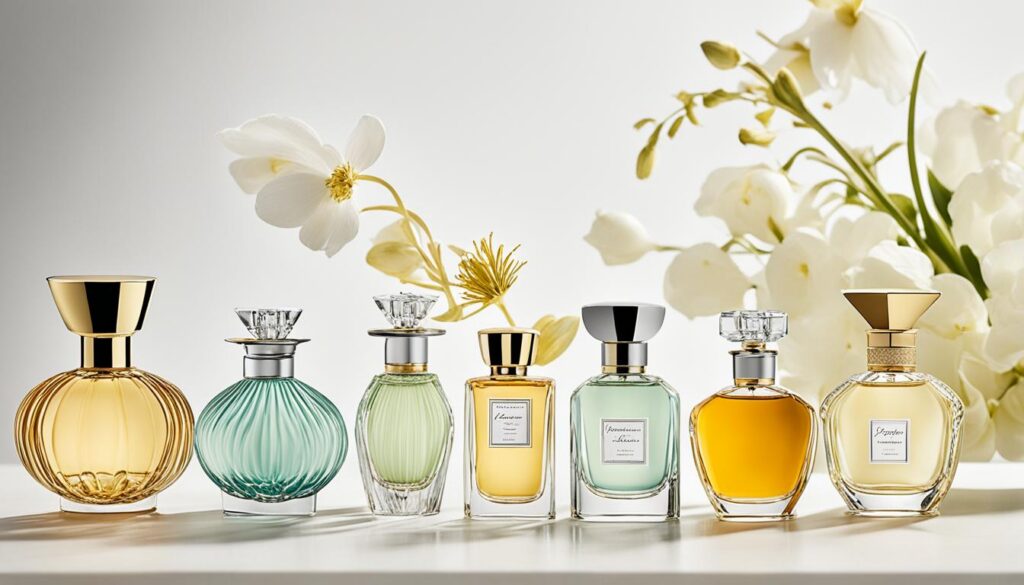 artisanal perfume bottles