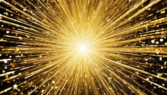 gold glitter