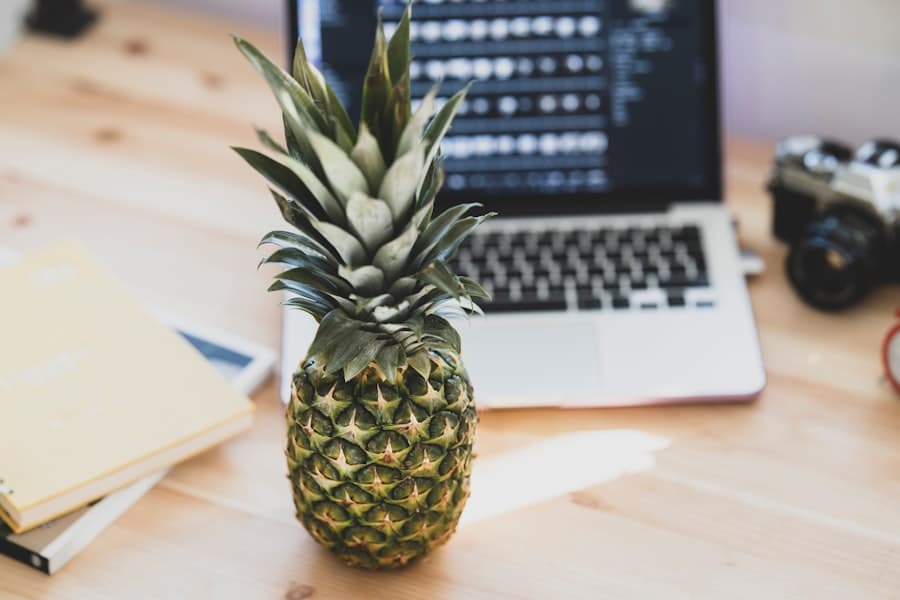 Fresh pineapple