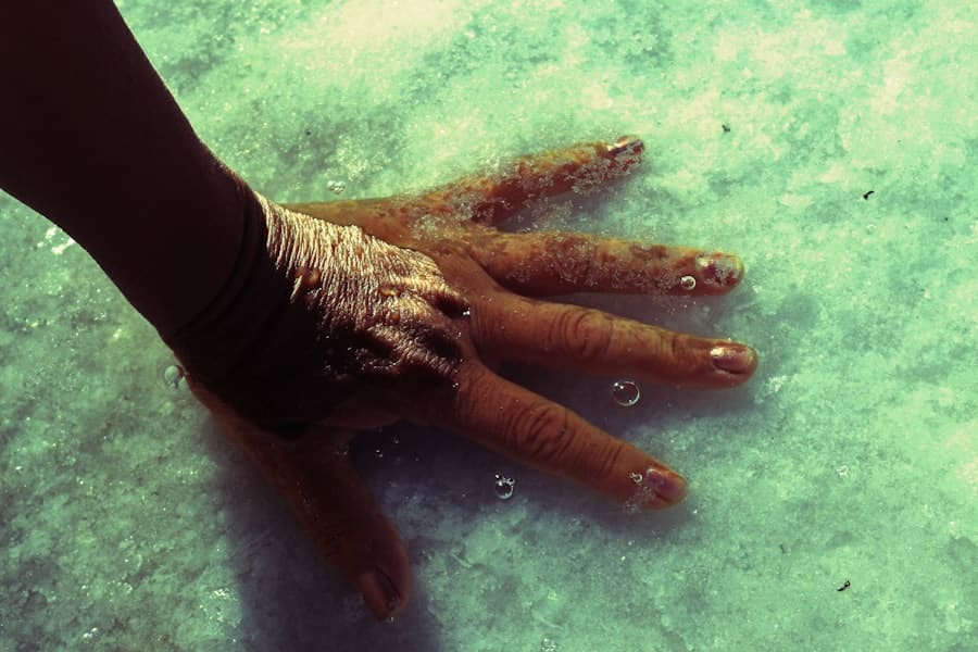 Epsom salt bath