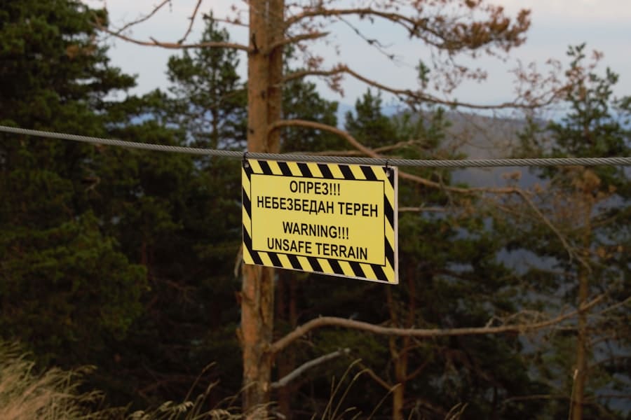 Photo Warning sign