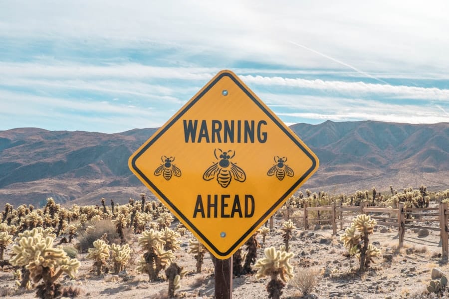 Photo Warning sign