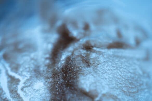 Photo Epsom salt bath